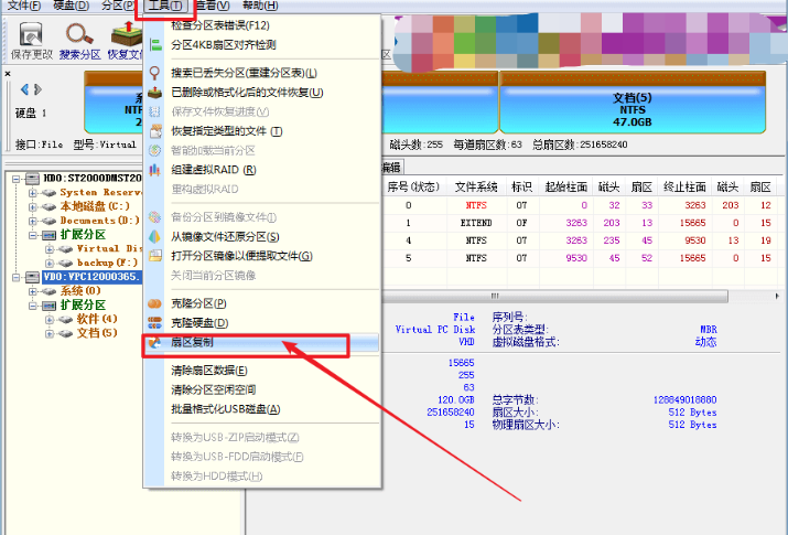 扇區(qū)復(fù)制