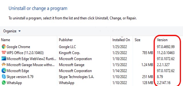 win11查看應(yīng)用程序版本號的方法